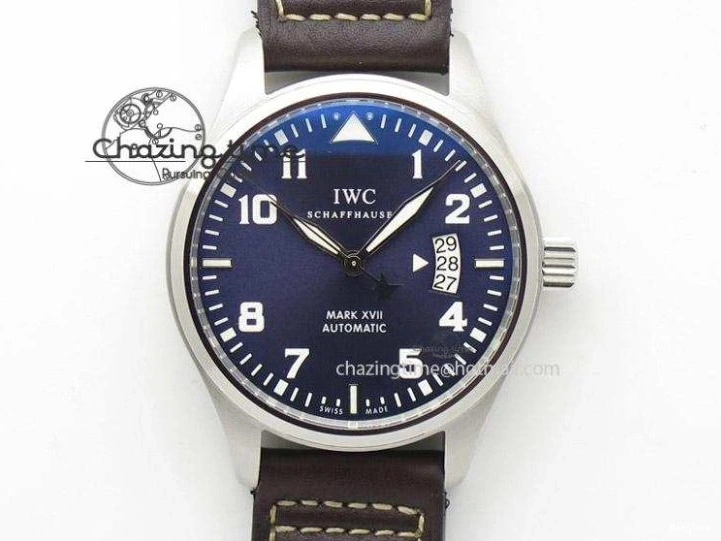 MIROTIME 0217 Portofino Automatic SS FKF 1:1 Best Edition White Dial SS Markers on Black Leather Strap A QuickDry 7138